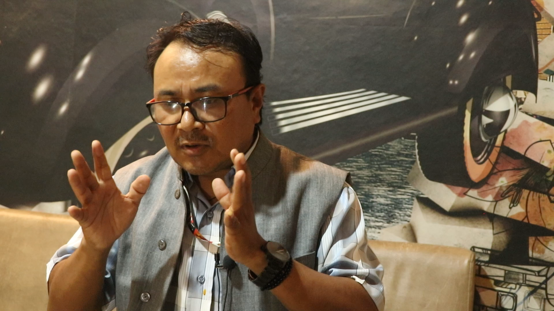 Bhumigat Samuha leader